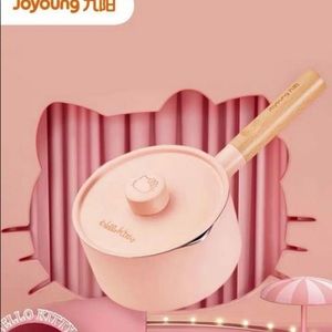 NEW Hello Kitty x Joyoung Cooking pot in light pink